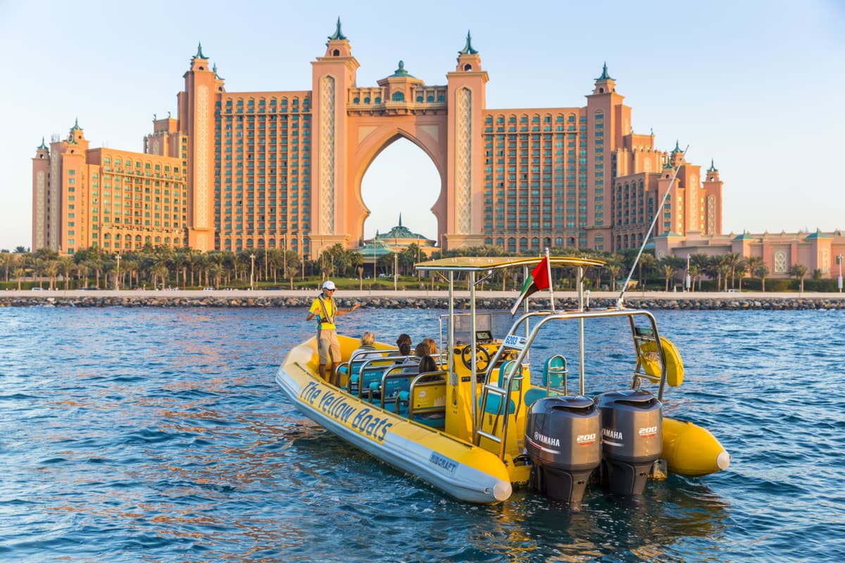 The Yellow Boats Dubai Speedboat Tour