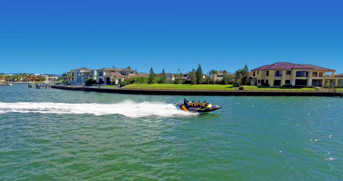 Gold Coast Jet Boat Ride departing from Surfers Paradise
