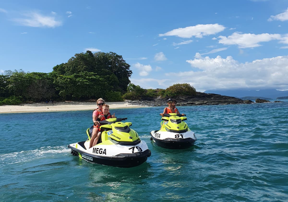 Langkawi Island Hopping Tour by Jet Ski with Mega Water Sports