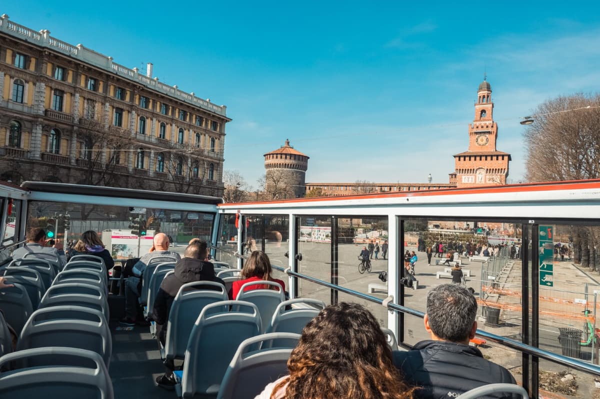 Milan Open Tour Hop-On Hop-Off Bus Tour
