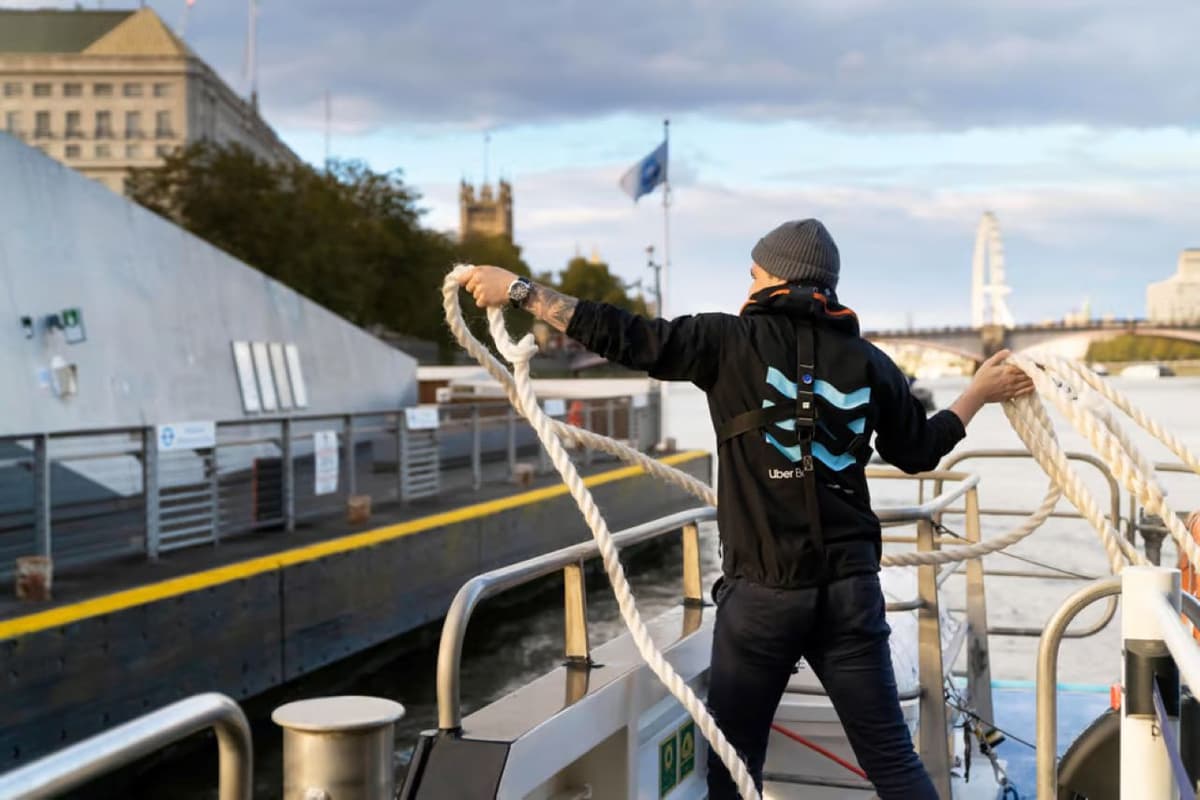 River Thames Uber Boat Ride with London Cable Car Ticket