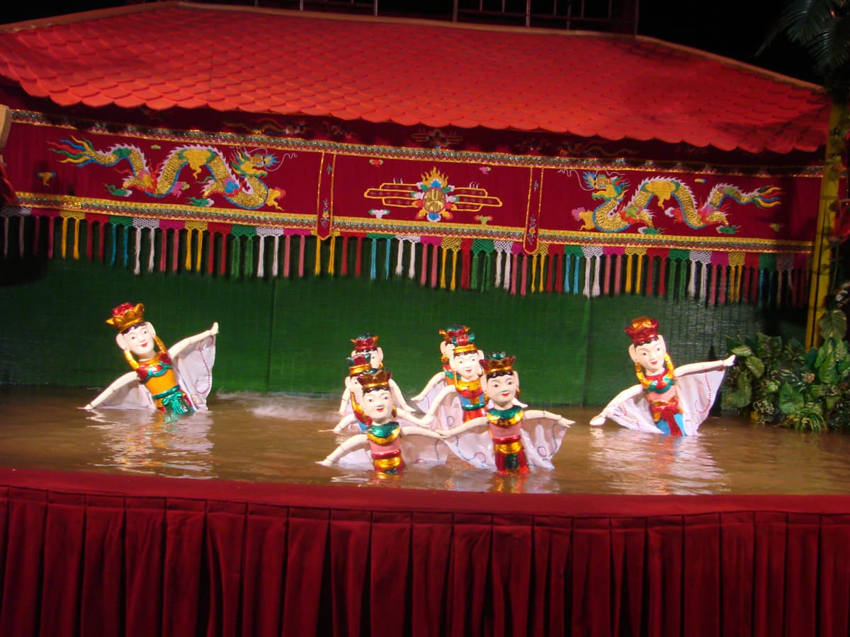 Ho Chi Minh City Traditional Vietnamese Water Puppet Show with Dinner