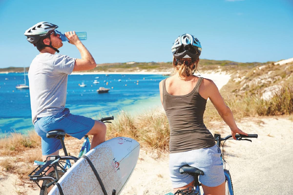Round Trip SeaLink Ferry Transfer to Rottnest Island with Bike Hire