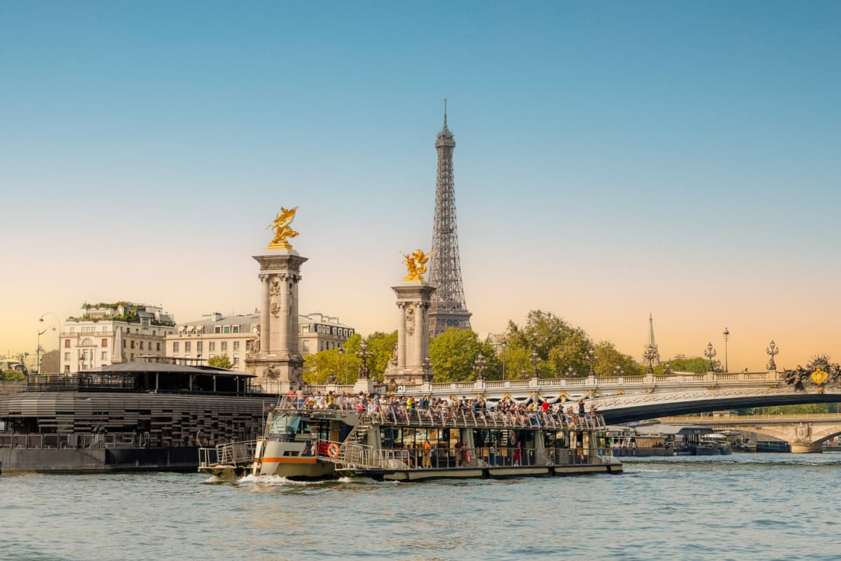 Seine River Cruise by Bateaux Parisiens – Departing from the Eiffel Tower