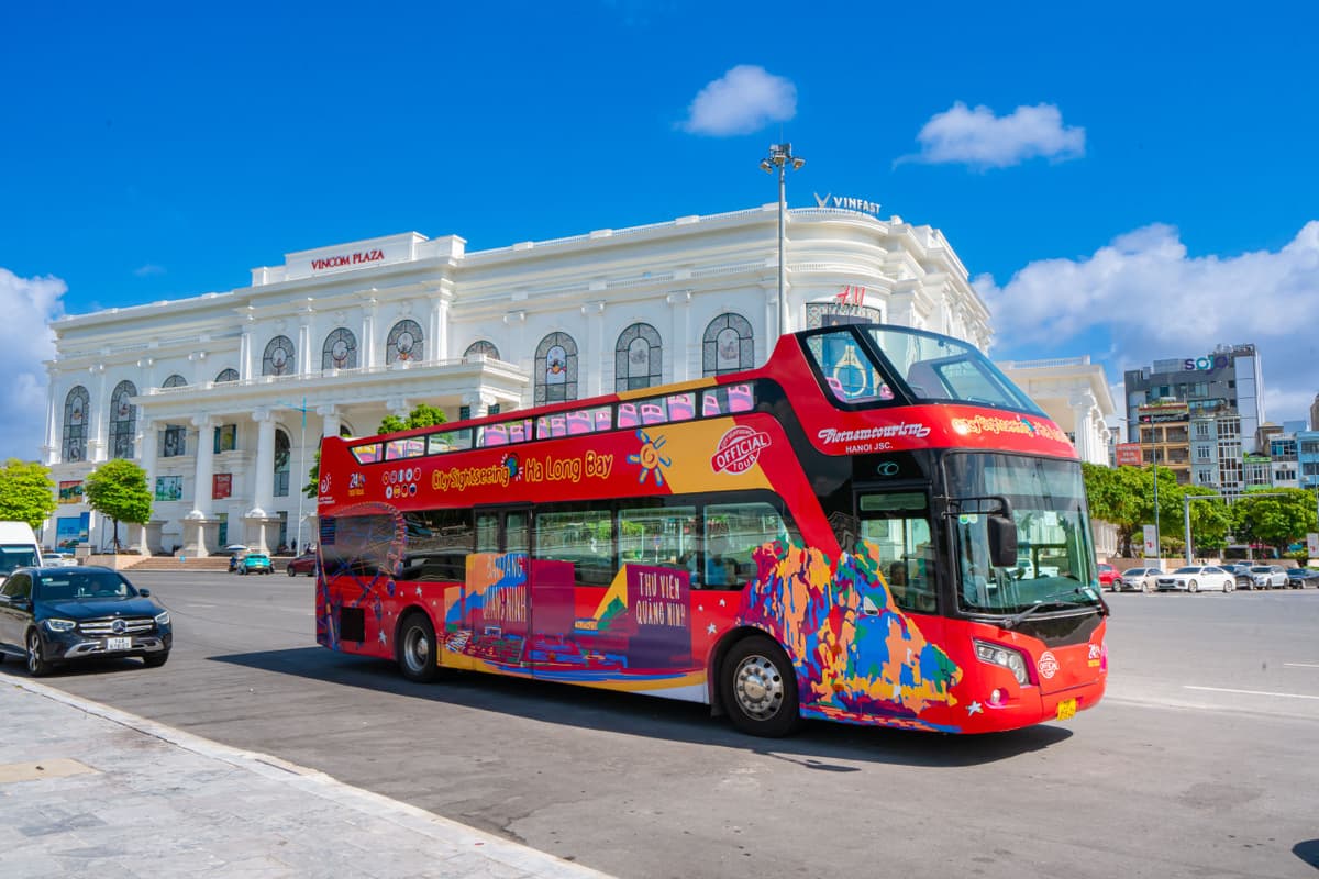 City Sightseeing Ha Long Hop-on Hop-off Bus Tour