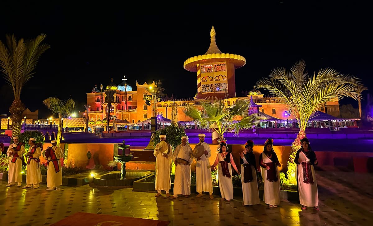 Fantasia 1001 Nights Dinner Show with Round Trip Transfers from Marrakech