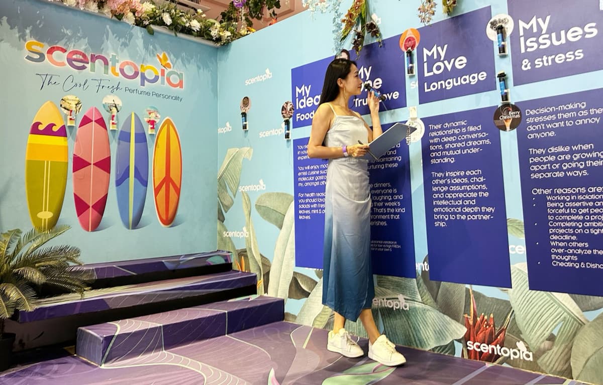 Scentopia Sentosa Perfume Making Workshop