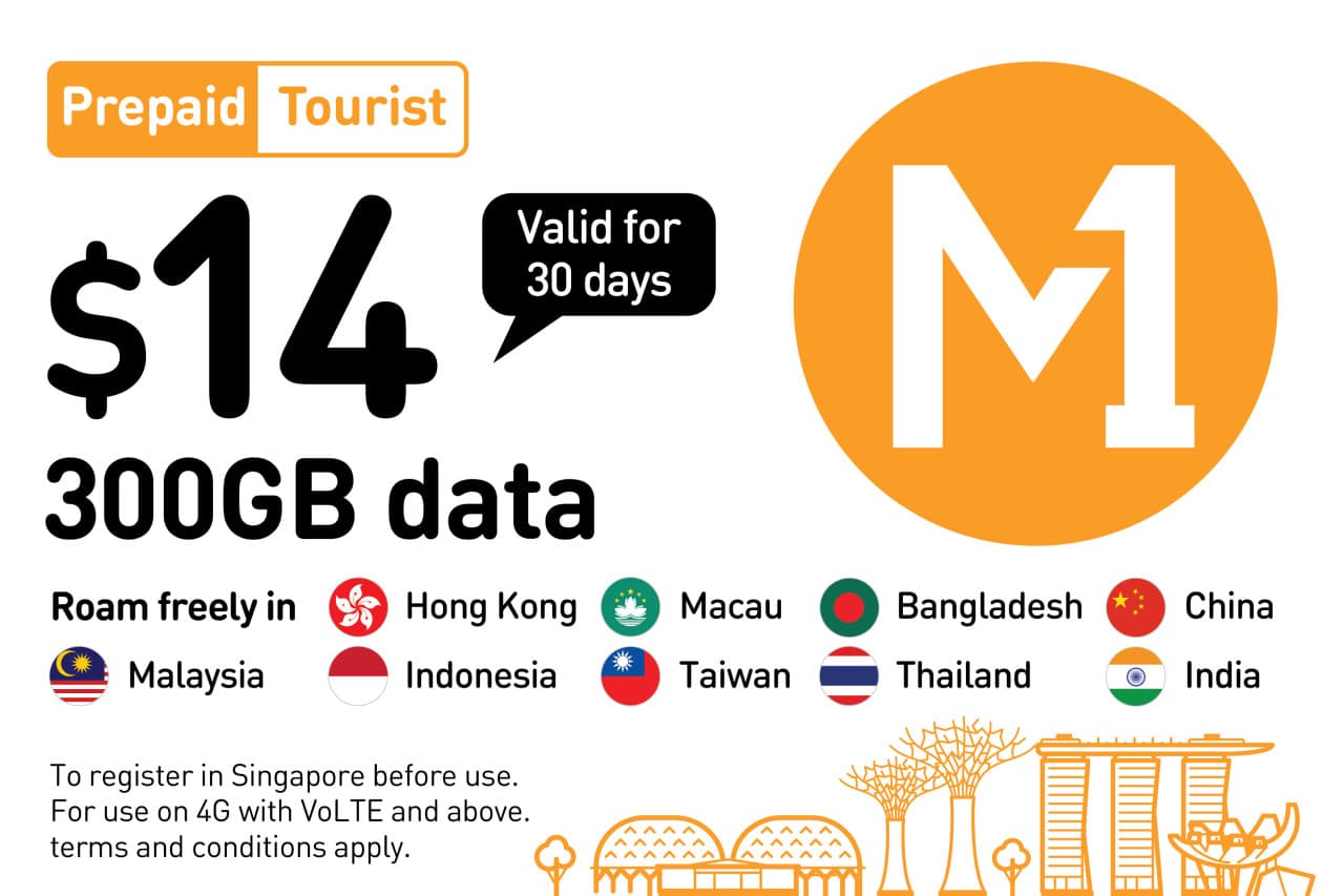 Singapore M1 5G SIM Card