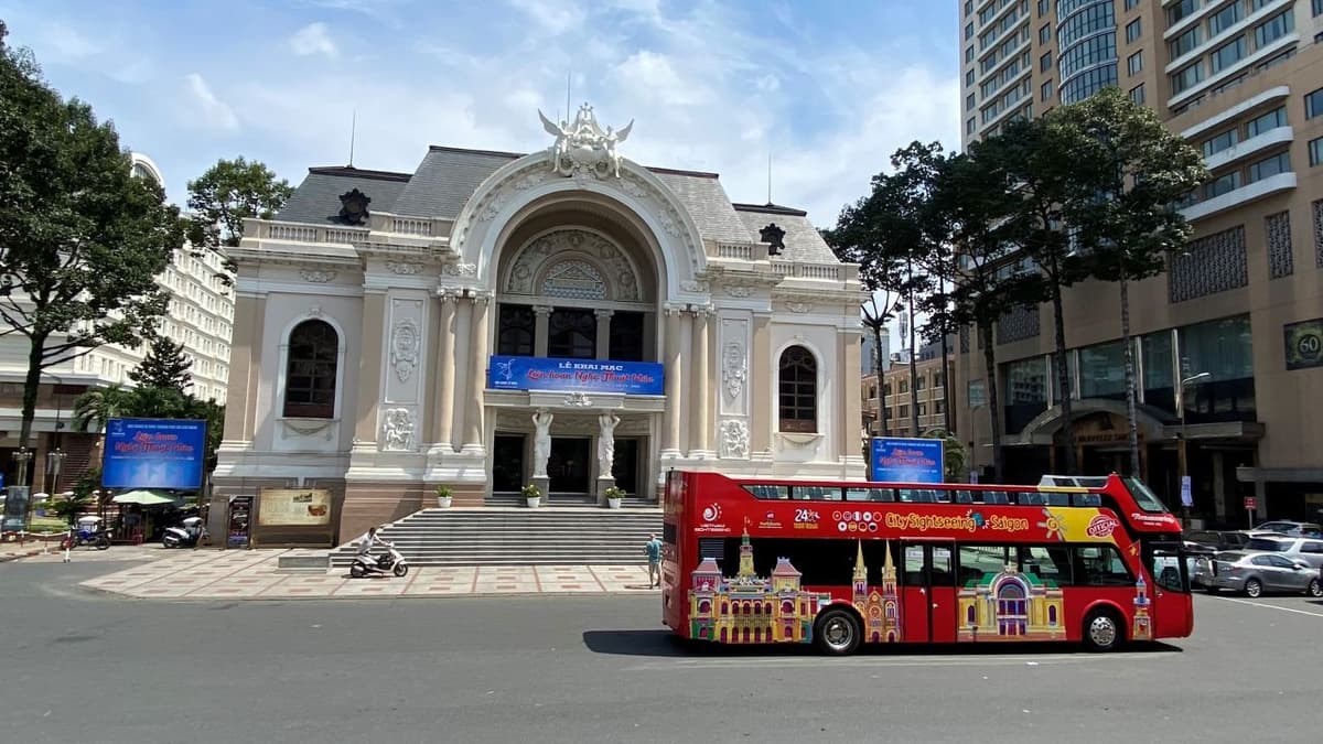 City Sightseeing Ho Chi Minh Hop-on Hop-off Bus Tour