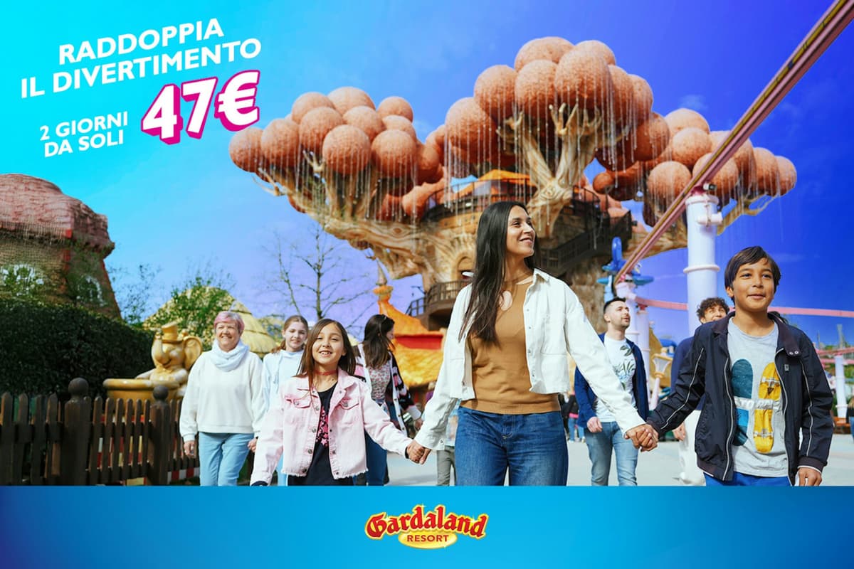 Gardaland Amusement Park Ticket