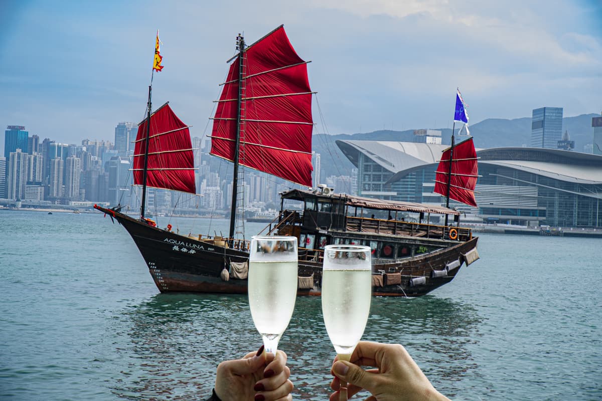 Aqualuna Victoria Harbour Cruise Ticket