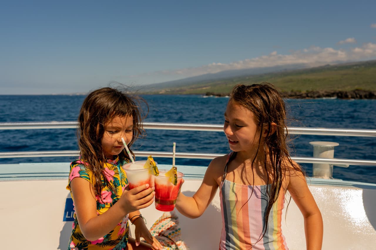 Kona Dolphin Watching Cruise with Snorkelling Experience