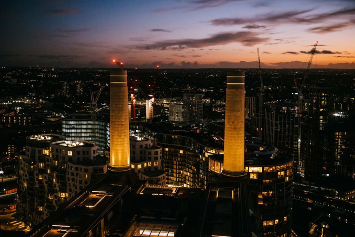 Lift 109 at Battersea Power Station