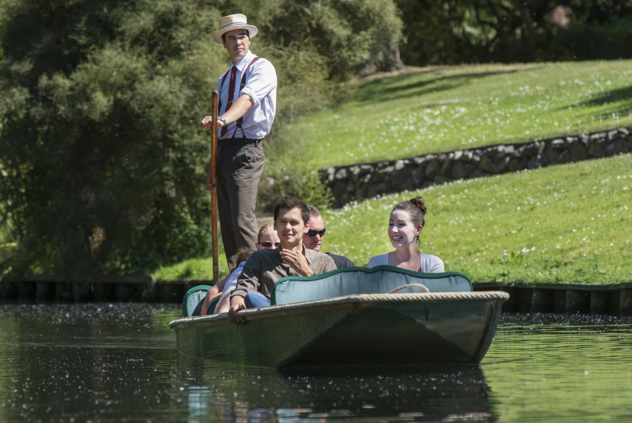 Punting on the Avon