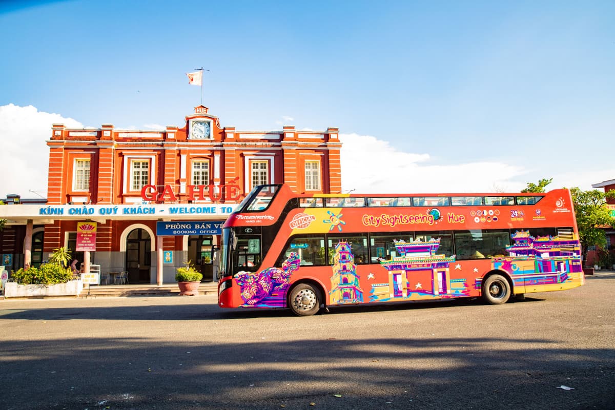 City Sightseeing Hue Hop-on Hop-off Bus Tour