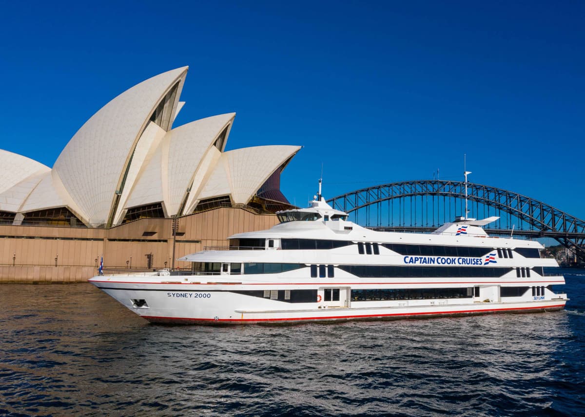 Sydney Harbour Long Lunch Cruise aboard Captain Cook Cruises