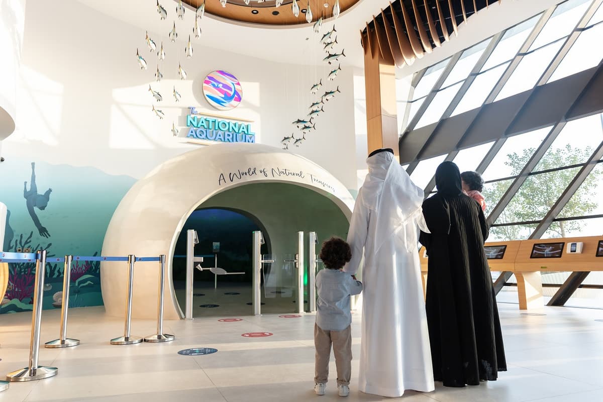 COMBO: The National Aquarium + Louvre Abu Dhabi Tickets