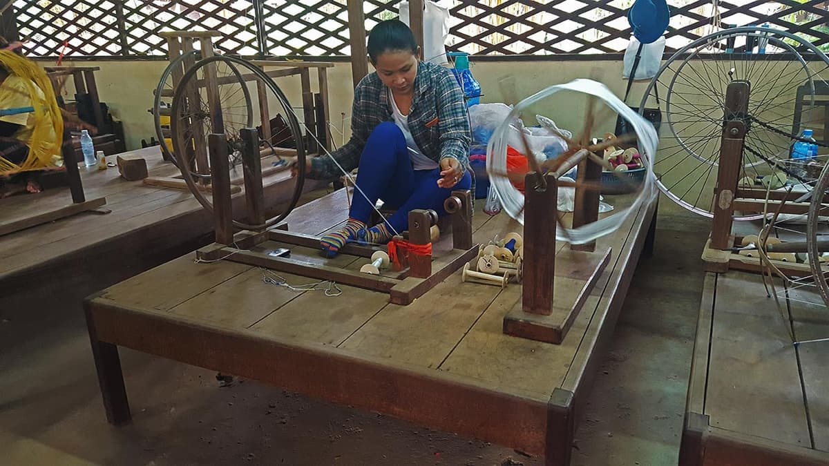 Angkor Silk Farm Tour by Tuk Tuk