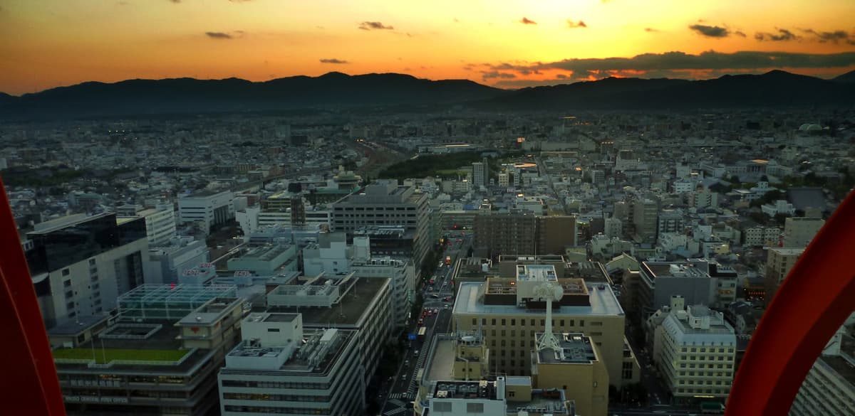 Nidec Kyoto Tower Observation Deck