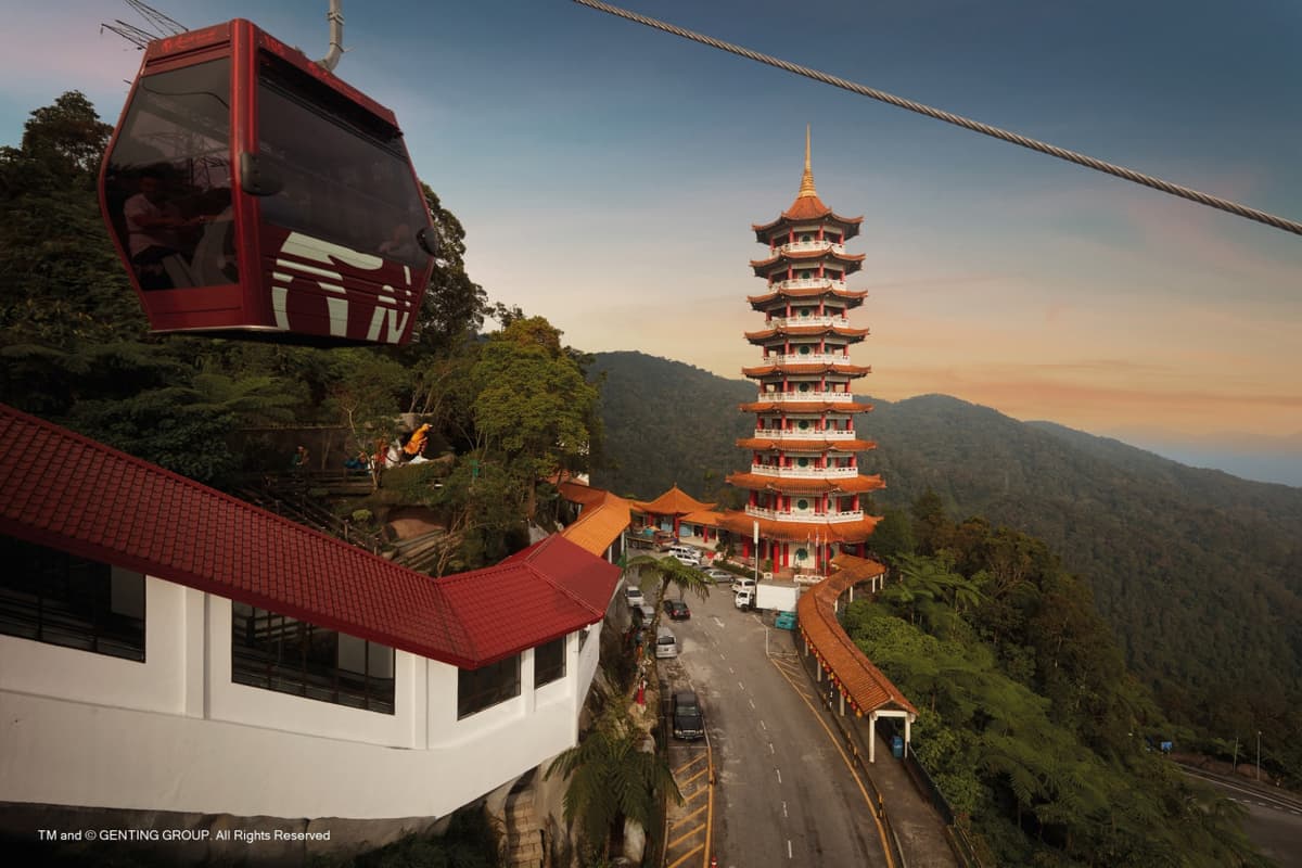 Awana SkyWay Cable Car Tickets (formerly Genting Highlands Premium Outlets Cable Car)