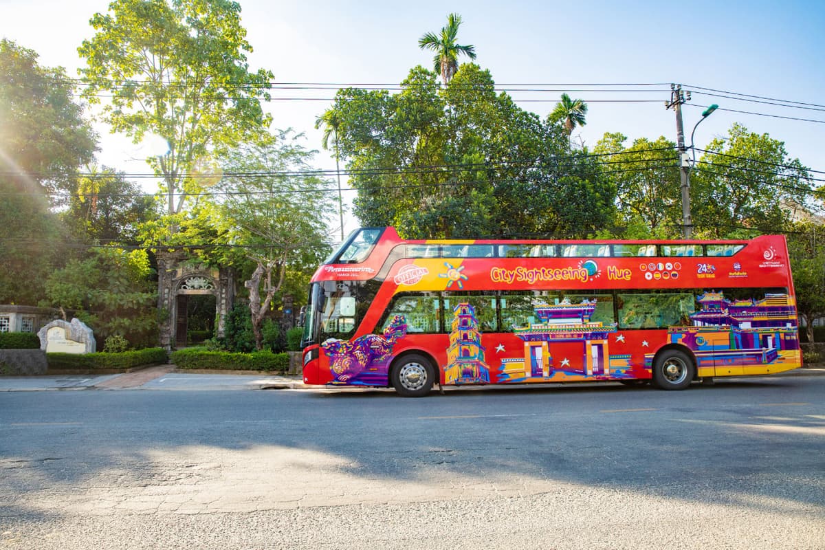 City Sightseeing Hue Hop-on Hop-off Bus Tour