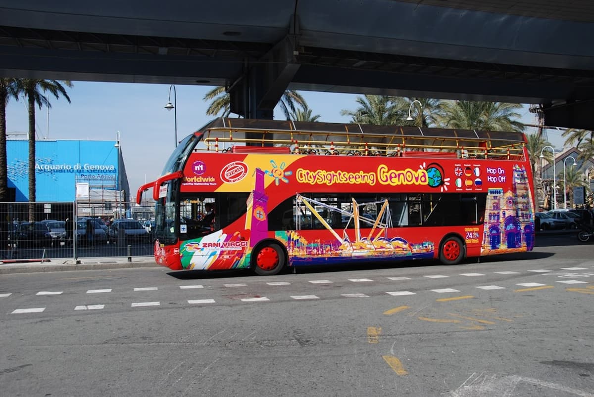 City Sightseeing Genoa Hop-on Hop-off Bus Tour