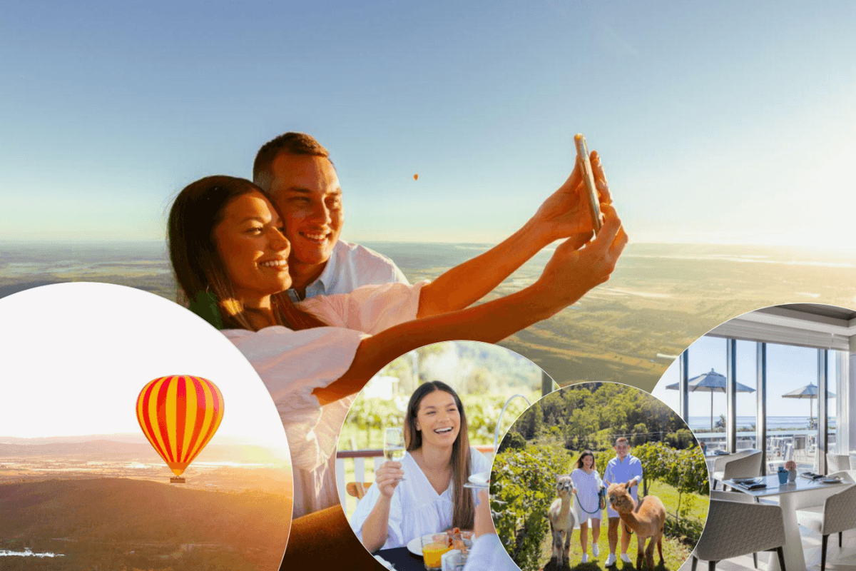 Hot Air Balloon Flight over Gold Coast with Optional upgrade to Breakfast