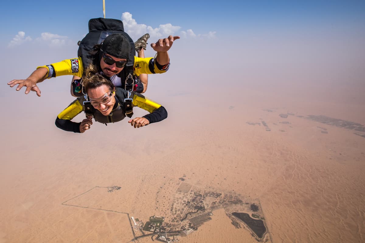 Skydive Dubai Tandem Skydiving Experience