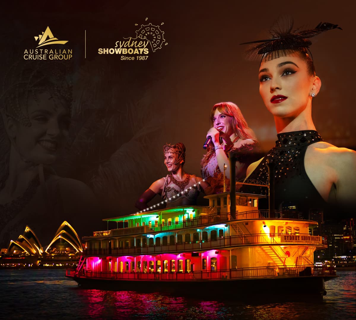 Sydney Harbour Showboat Dinner Cruise