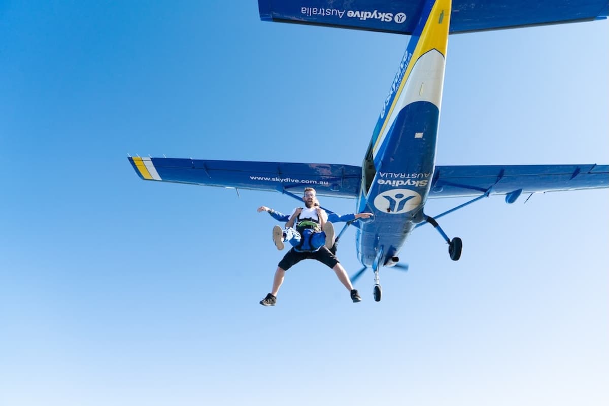 Tandem Skydiving Experience Yarra Valley