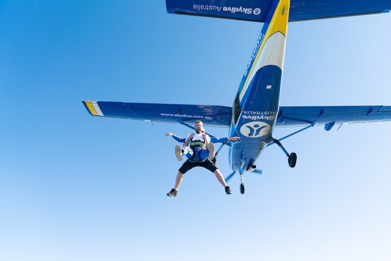 Tandem Skydiving Experience Yarra Valley