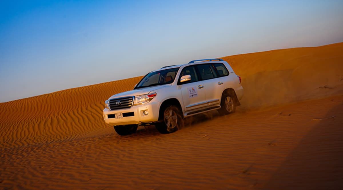 Evening Desert Safari Tour from Dubai with BBQ Dinner