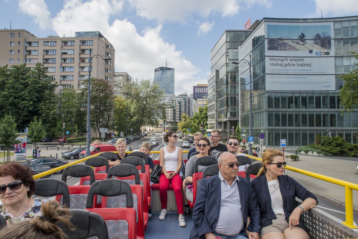 City Sightseeing Warsaw Hop-on Hop-off Bus Tour