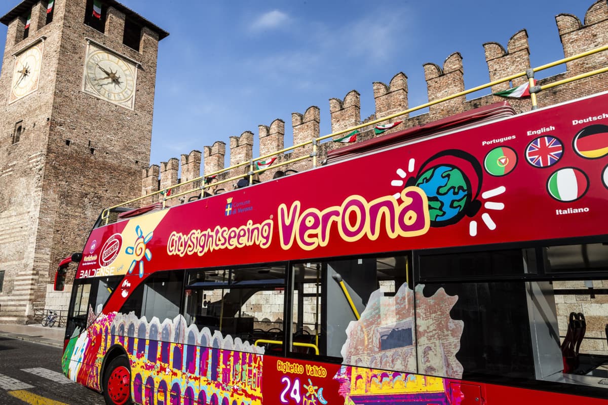 City Sightseeing Verona Hop-on Hop-off Bus Tour