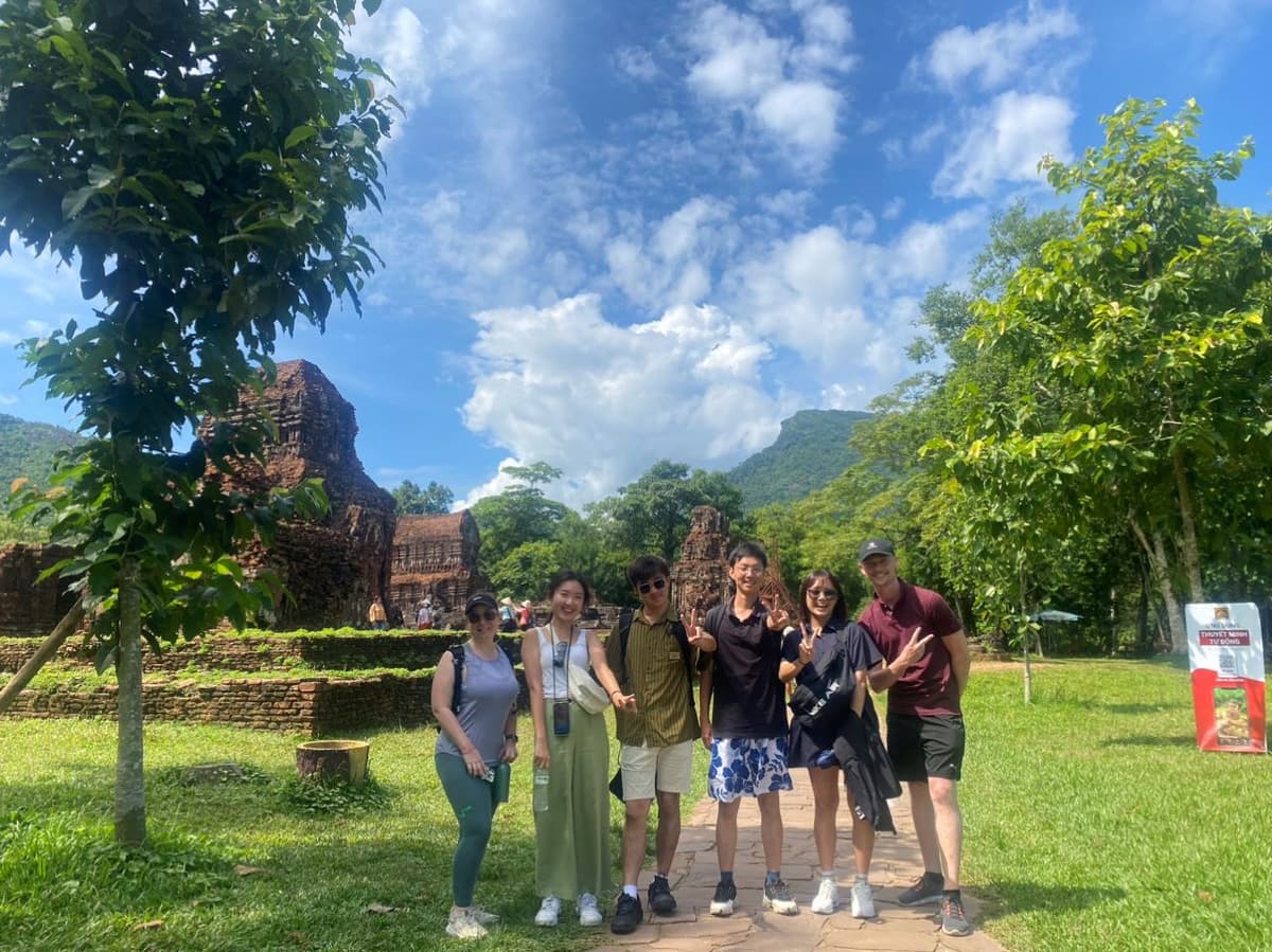 My Son Sanctuary Tour from Da Nang with Thu Bon River Cruise