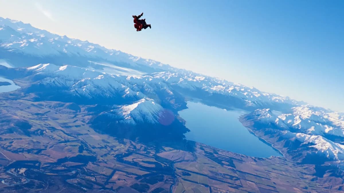 Tandem Skydiving Experience Wanaka