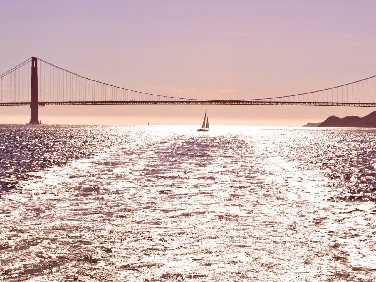 San Francisco Bay 2 Hour Sunset or Evening Sightseeing Boat Cruise by Red and White Fleet