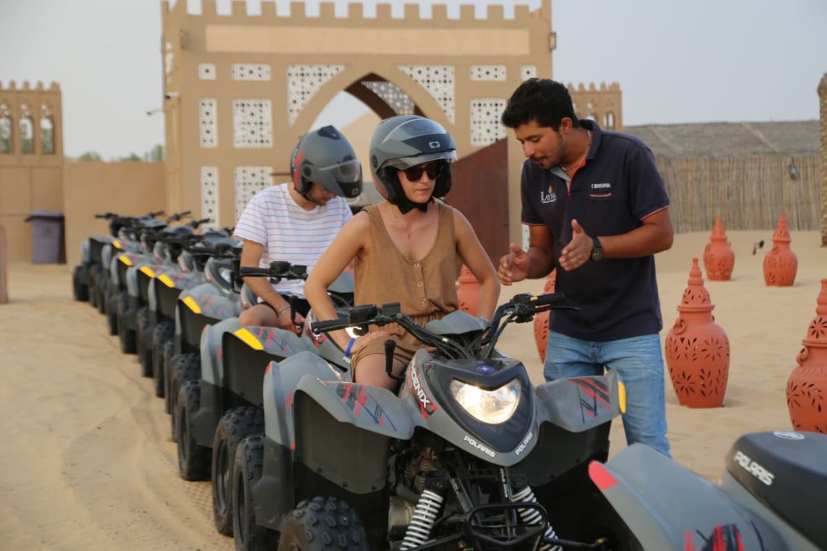 Premium Evening Desert Safari Tour from Dubai with BBQ Dinner