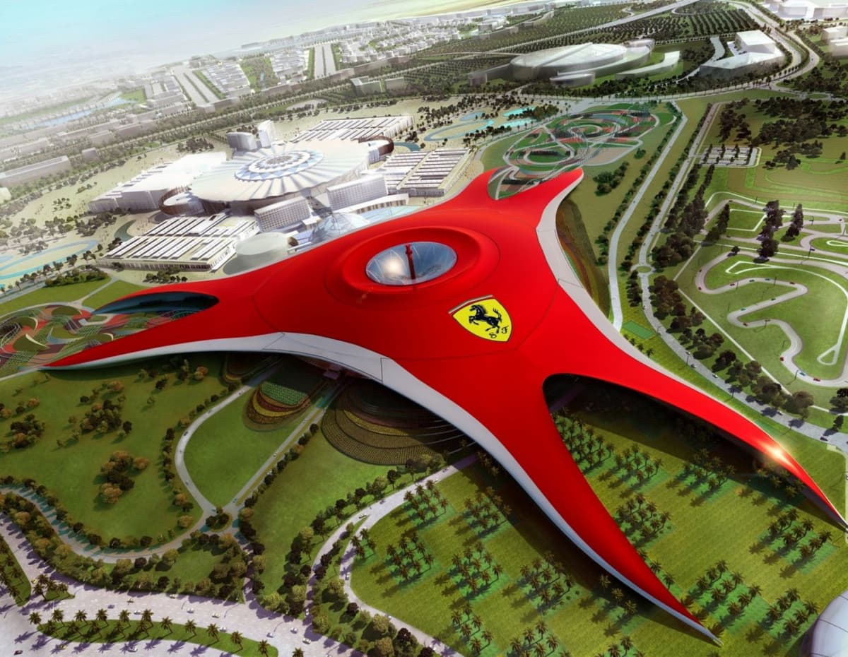 Abu Dhabi Mosque and Ferrari World Tour from Dubai