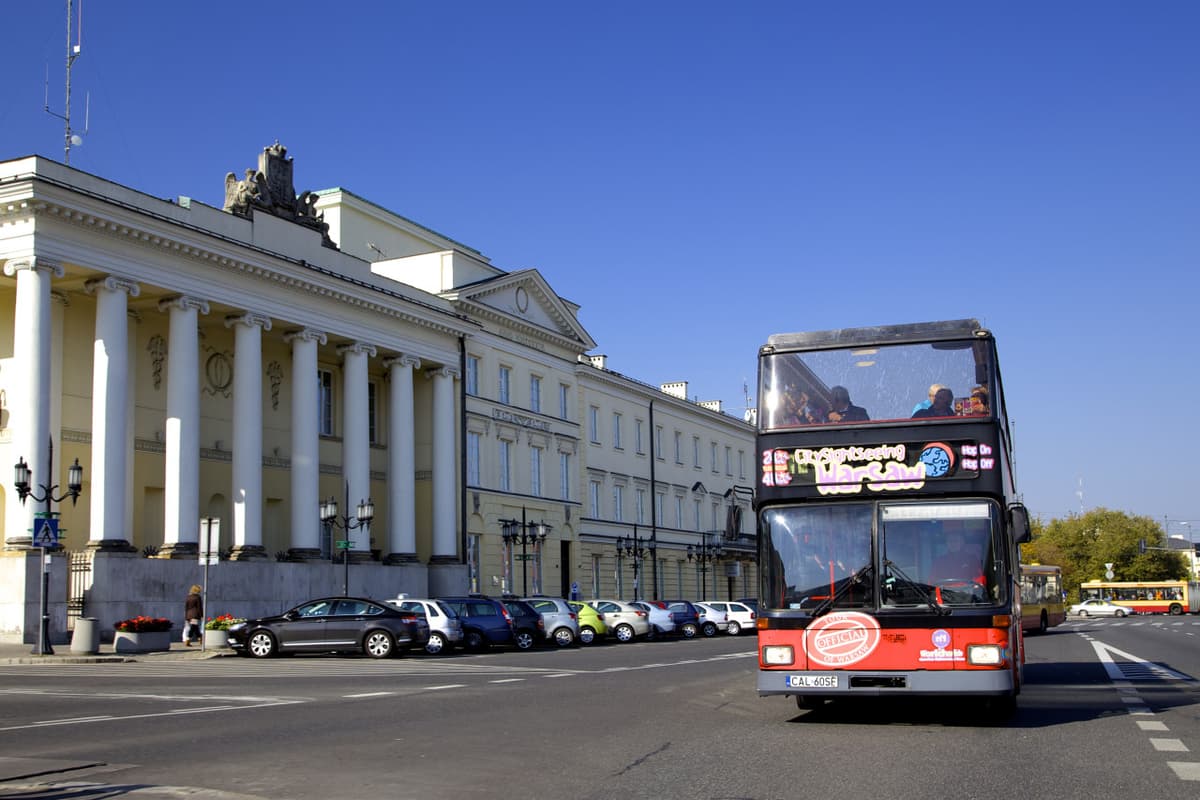 City Sightseeing Warsaw Hop-on Hop-off Bus Tour