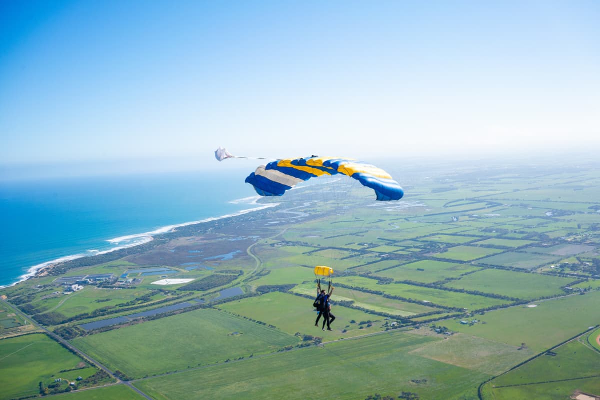 Tandem Skydiving Experience Great Ocean Road