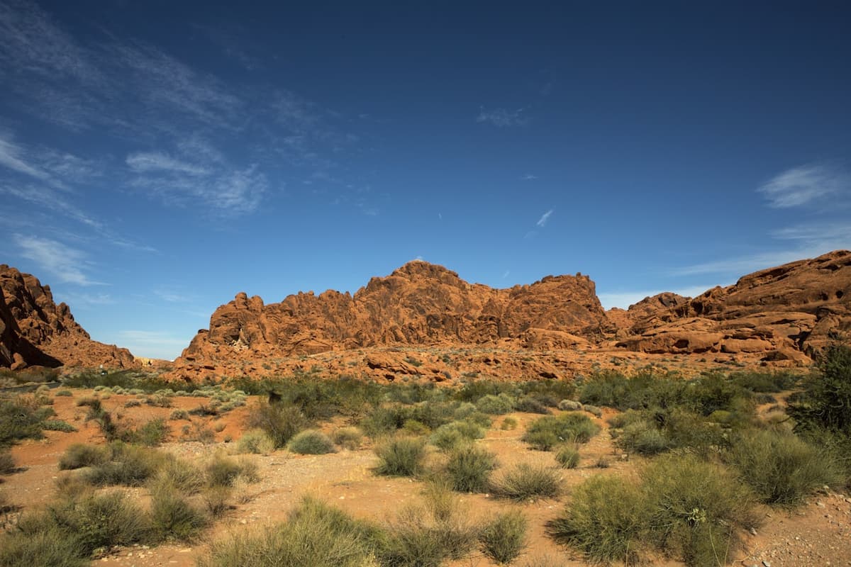 Hiking in the Valley of Fire