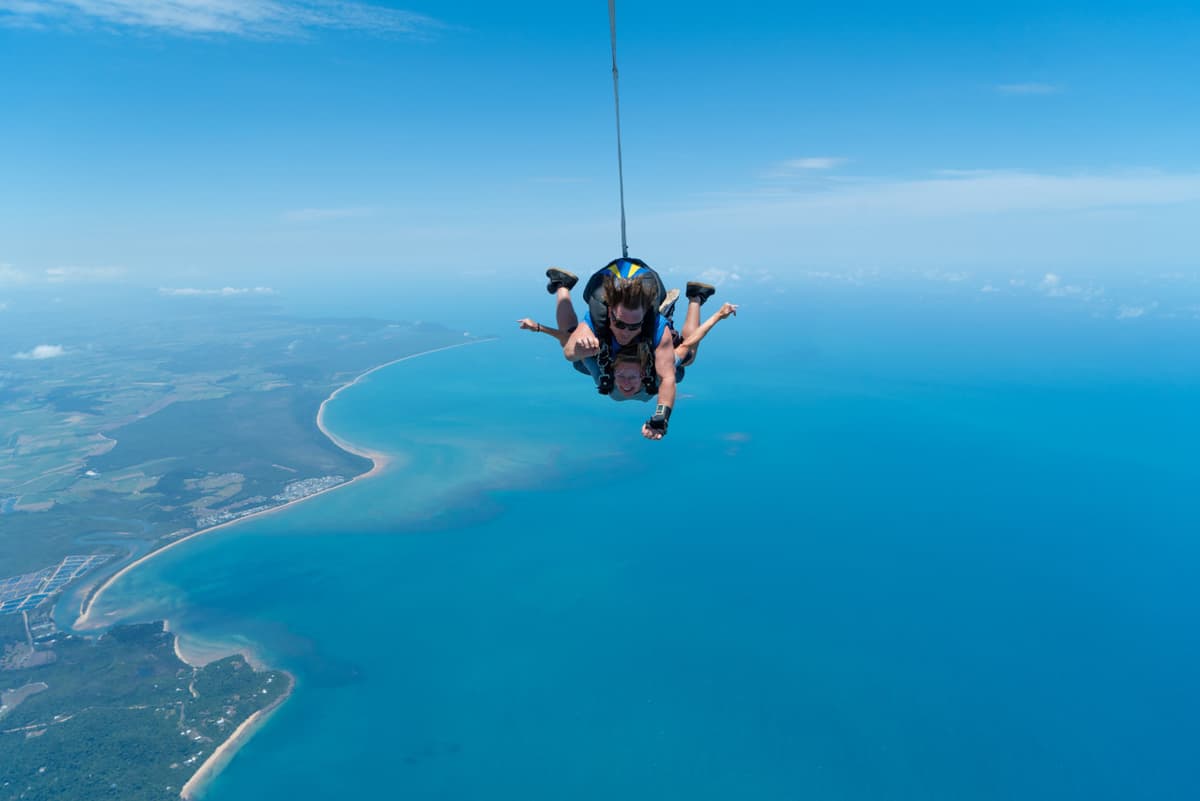 Tandem Skydiving Experience Mission Beach