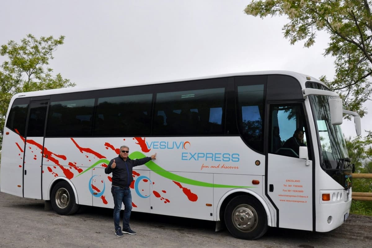Mount Vesuvius: Vesuvio Park Entry + Roundtrip from Ercolano