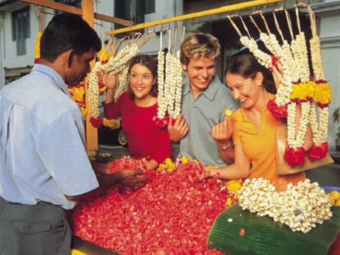 Merlion Park, National Orchid Garden, and Little India Tour
