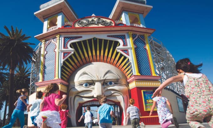 Luna Park Melbourne Ticket with Unlimited Rides