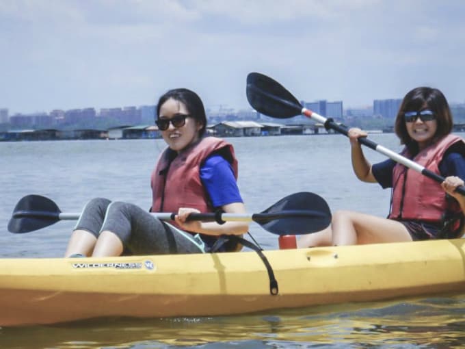 Kayaking at Ketam Island