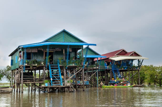 Tonle Sap Lake and Kompong Phluk Floating Village Tour